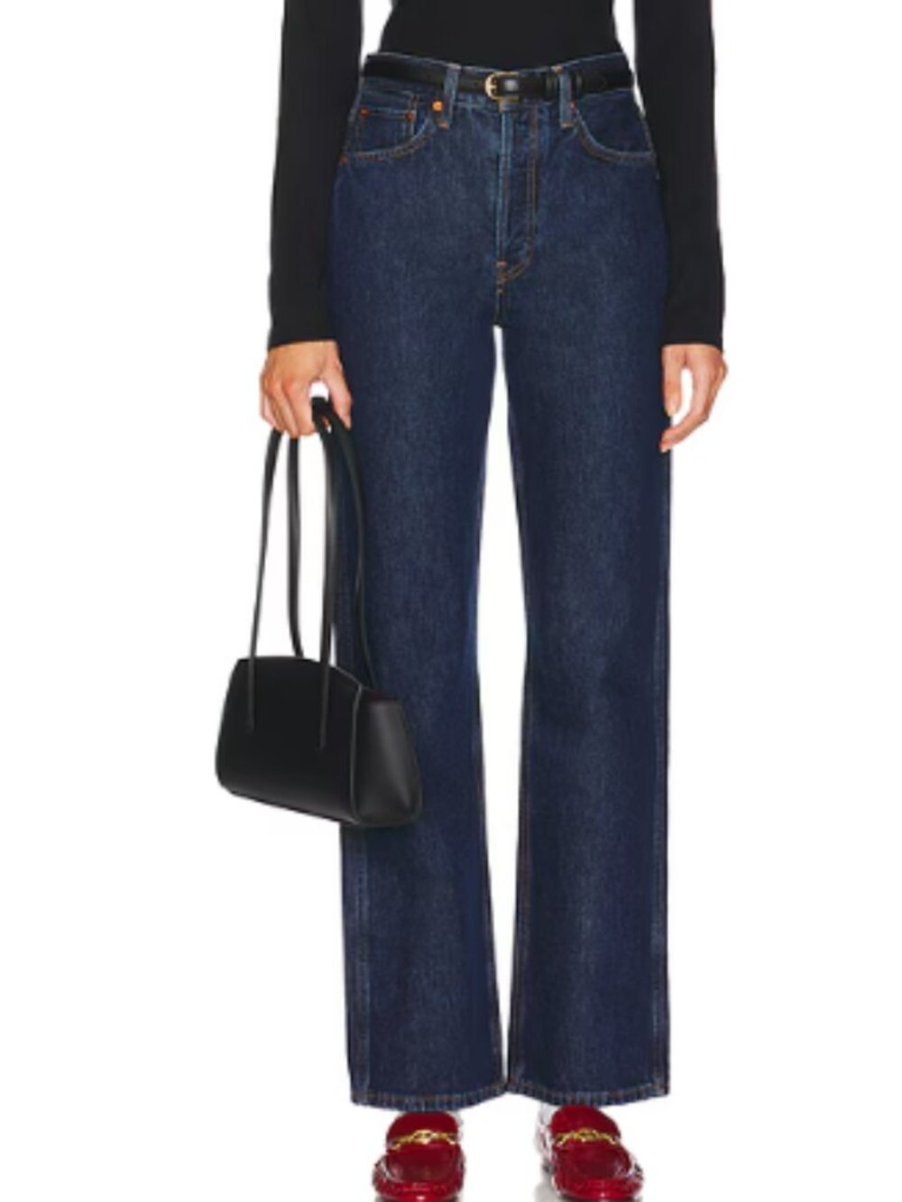 RE/DONE 90's High Rise Loose Jeans Sz 25